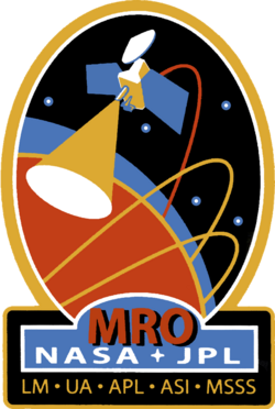 Mars Reconnaissance Orbiter insignia.png