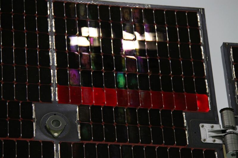 File:Part of one of Junos solar panel.jpg
