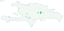 Pinguicula casabitoana distmap.svg