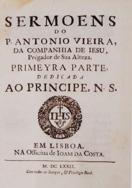 File:Sermões do Padre António Vieira da Companhia de Jesus, 1679.jpg