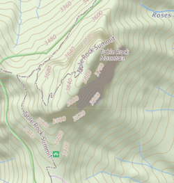 Trails on Table Rock Mountain NC Topo.png