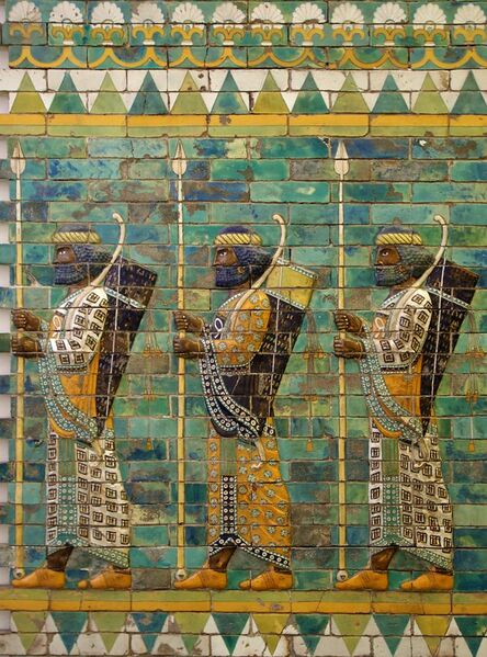 File:Berlin - Pergamon Museum - Persian warriors - 20150523 6849.jpg