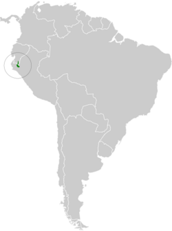 Grallaricula peruviana map.svg