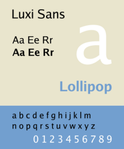 Luxi Sans.svg