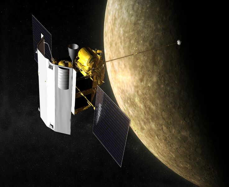 File:MESSENGER - spacecraft at mercury - atmercury lg.jpg