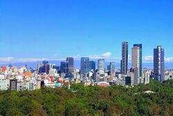 Mexico City Reforma skyline (cropped).jpg