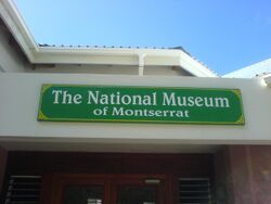 Montserrat — National Museum of Montserrat (sign).JPG