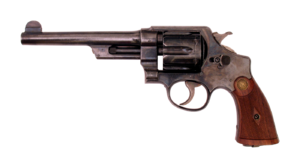 Smith and Wesson .44 Hand Ejector 1st Model New Century Triple Lock Canadian Contract .455 Webley-transparent.png