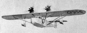 Towle WC in flight Aero Digest February 1929.jpg