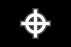 White Nationalism flag (black).svg
