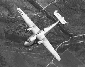 XP4Y-1 in flight.jpg