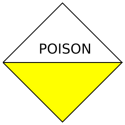 Yellow toxicity label.svg