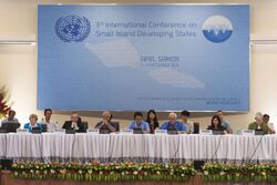 2014 Small Island Developing States meeting in Samoa.jpg