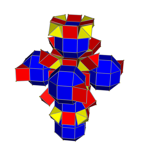 File:Small rhombated tesseract net.png
