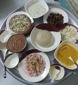 Picture of some of the dishes used in breaking Ramadan fast in Nigeria