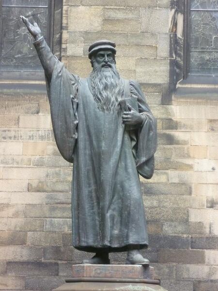 File:John Knox statue, New College Edinburgh.jpg
