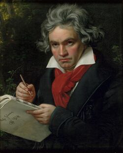 Joseph Karl Stieler's Beethoven mit dem Manuskript der Missa solemnis.jpg
