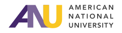 Logo of American National University.svg