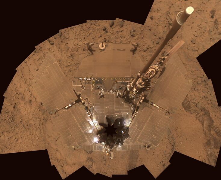 File:Mars Spirit rover's solar panels covered with Dust - October 2007.jpg
