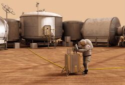 Martian habitat with colonists.jpg