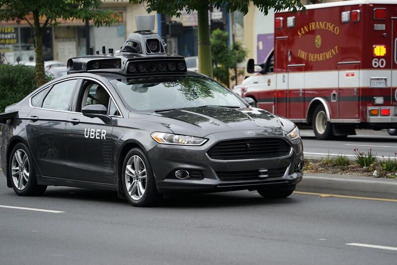 File:Self driving Uber prototype in San Francisco.jpg