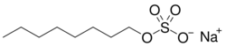 Sodium octyl sulfate.svg