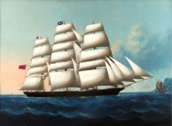 The British clipper 'Taitsing' (Great Arrow) off Hong Kong.png