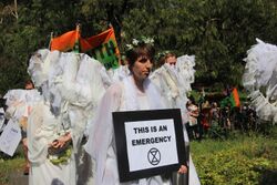 This is an emergency - Climate Angels at Extinction Rebellion Declaration Day Melbourne - IMG 4415 (33564926438).jpg