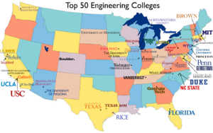 Top 50 engineering colleges