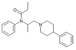 4-Phenylphenampromide structure.png