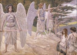 James Jacques Joseph Tissot - Adam and Eve Driven From Paradise - Google Art Project.jpg