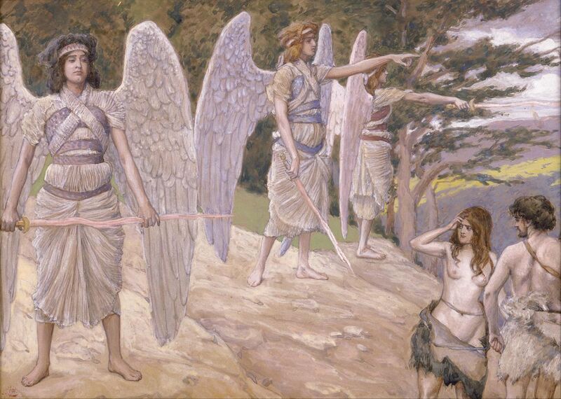 File:James Jacques Joseph Tissot - Adam and Eve Driven From Paradise - Google Art Project.jpg