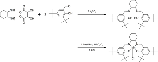 Synthesis of (R,R)-Jacobsen's catalyst.png