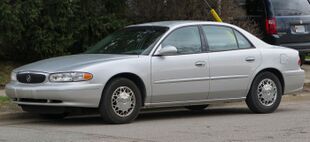 2003 Buick Century Limited Package in Sterling Silver Metallic, Front Left, 05-02-2023.jpg