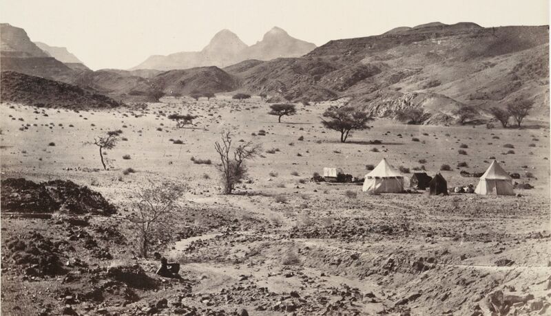 File:A camping-place in the wilderness of Sinai.jpg