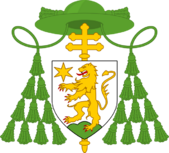 Coat of arms of titular archbishop Bruno Heim