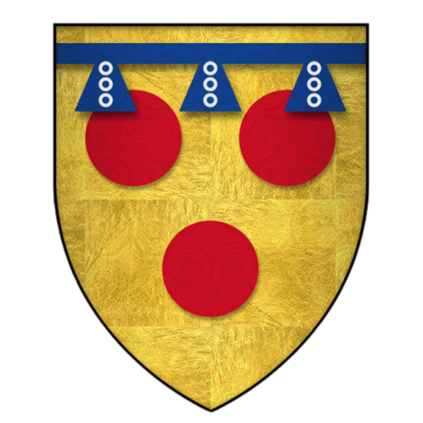 File:Arms of Sir Hugh de Courtenay, KG.png