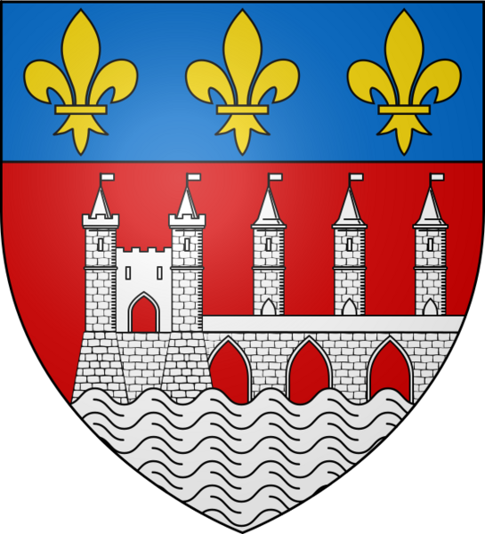 File:Blason ville fr Saintes (Charente-Maritime).svg