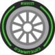 F1 tire Pirelli Cinturato Green 18.svg