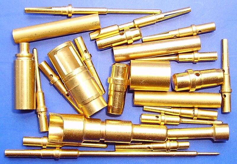 File:Gold-plated electrical connectors.jpg