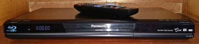 File:Panasonic DMP-BD60 Blu-Ray Player.jpg