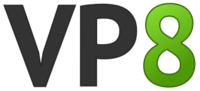 VP8 logo