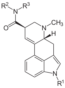 Substituted ergine (structural formula)