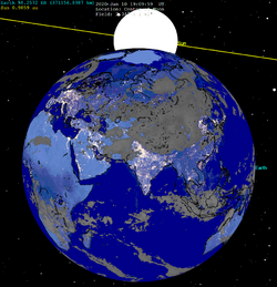 Lunar eclipse from moon-2020Jan10.png