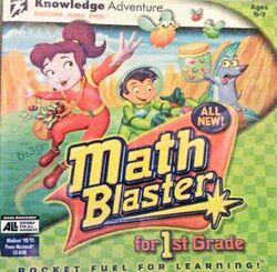 Math Blaster for 1st Grade cover.jpg