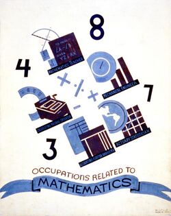 Occupations related to mathematics, WPA poster, ca. 1938.jpg