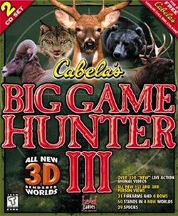 Cabela's Big Game Hunter III Coverart.jpg