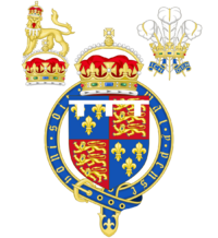 Coat of Arms of the Tudor Princes of Wales (1489-1574).svg