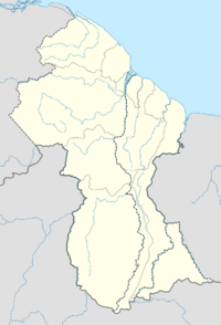 Georgetown is located in Guyana