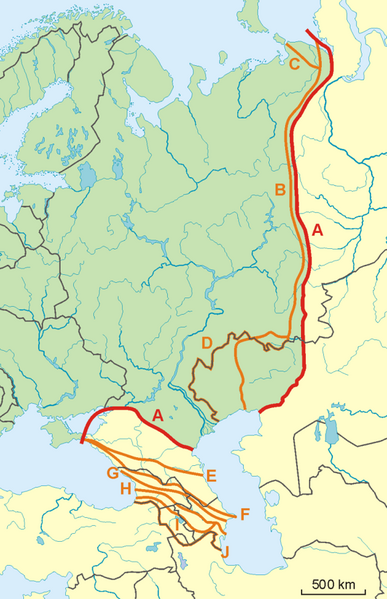 File:Possible definitions of the boundary between Europe and Asia.png